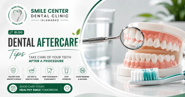 Dental aftercare tips following a dental procedure