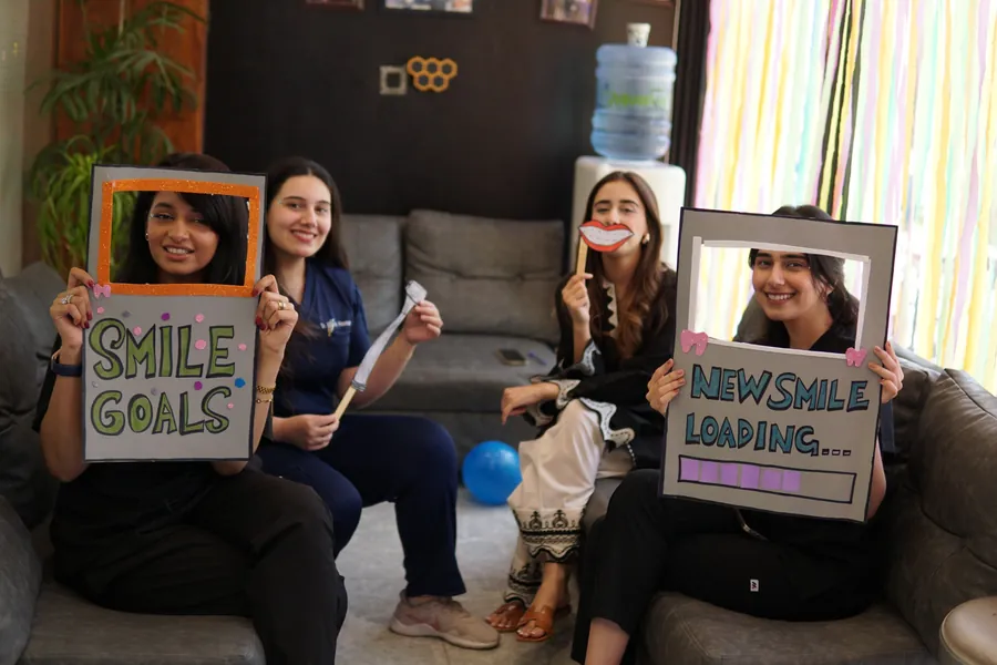 Smile Center team creating a fun and child-friendly dental experience for young patients
