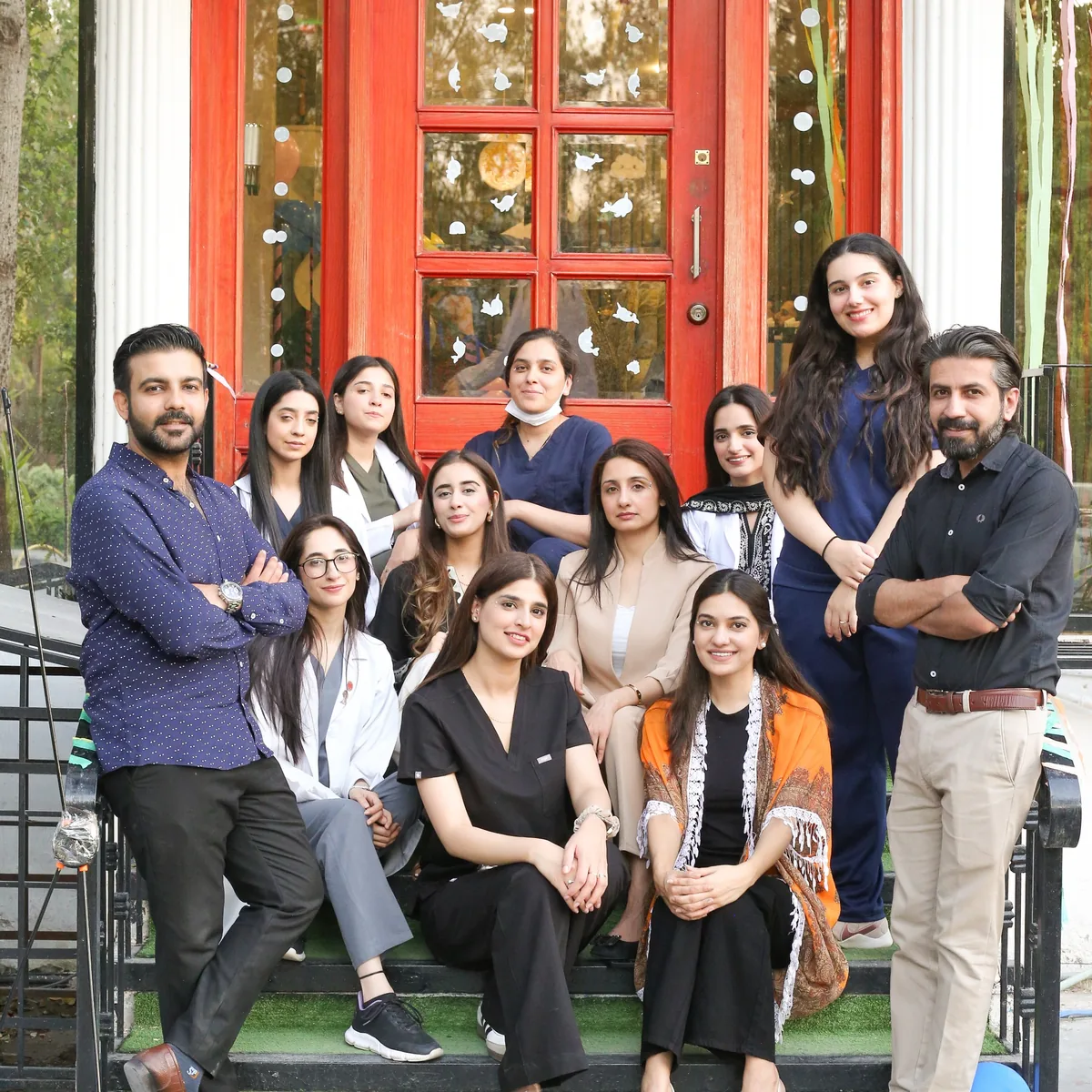 Smile Center Dental Clinic team group photo in Islamabad